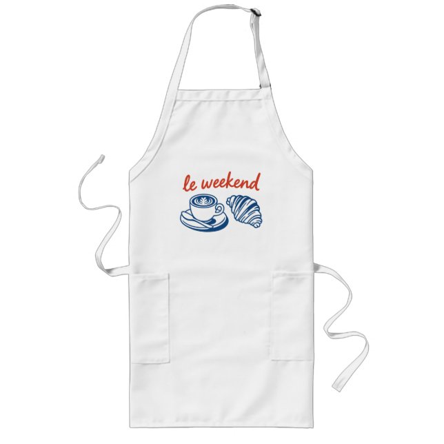 le weekend french long apron (Front)