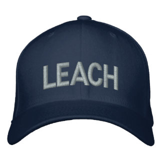 LEACH Flex Fit Embroidered Embroidered Hat