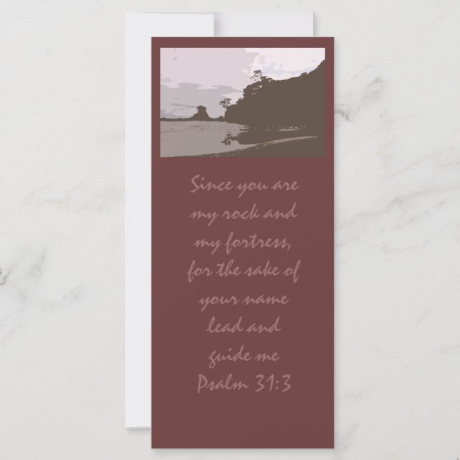 Lead and Guide Me - Psalm 31:3 (Front)