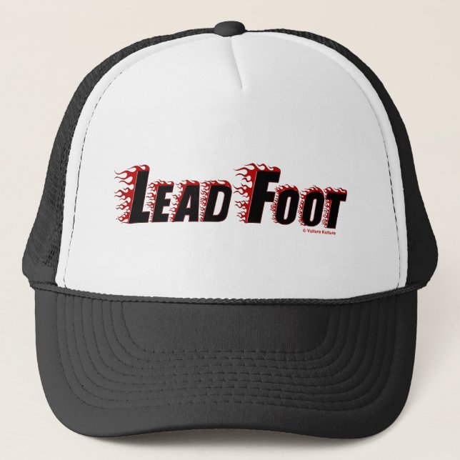 Lead Foot Trucker Hat (Front)