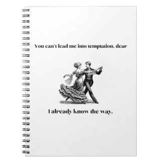 lead into temptation notebook