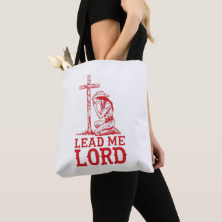 lead me lord tote bag