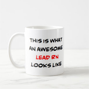 lead rn, awesome coffee mug