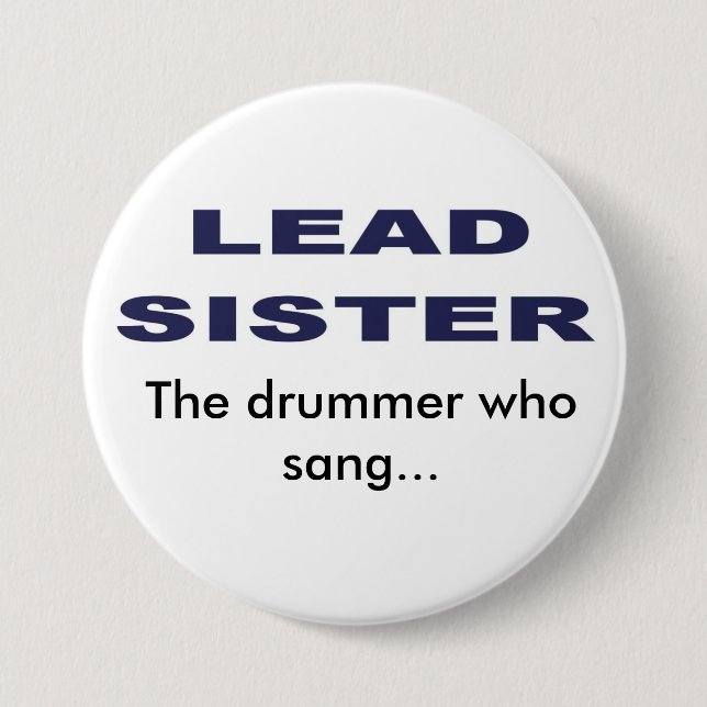 Lead Sister Button (Front)