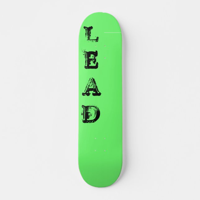 Lead skateboard (Front)