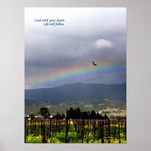 Lead with Your Heart. Life Will Follow Poster