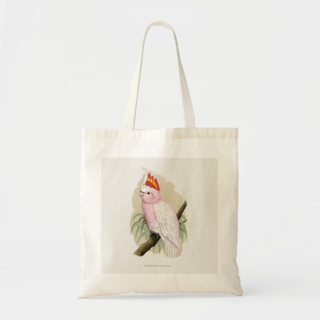 Leadbeater's Cockatoo (Lophochroa leadbeateri) Tote Bag (Front)