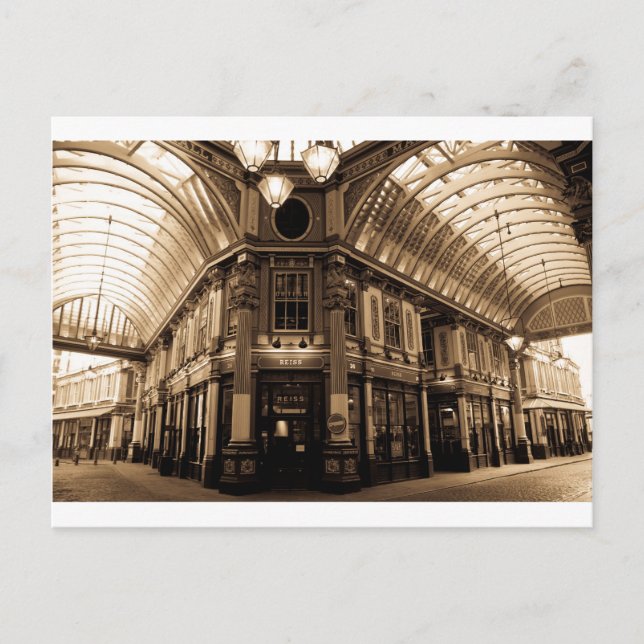 leadenhall market antique look Image Postcard (Front)