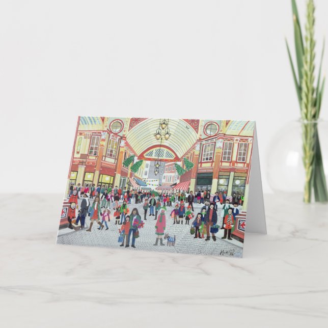 Leadenhall Market London Holiday Card (Front)