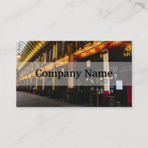 Leadenhall Market, London, United Kingdom Business Card