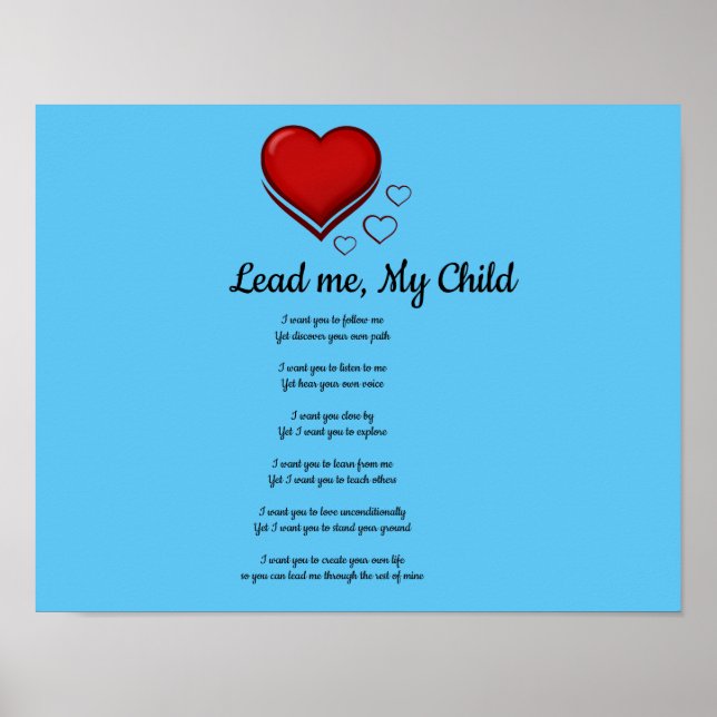 Leader kids poster (Front)