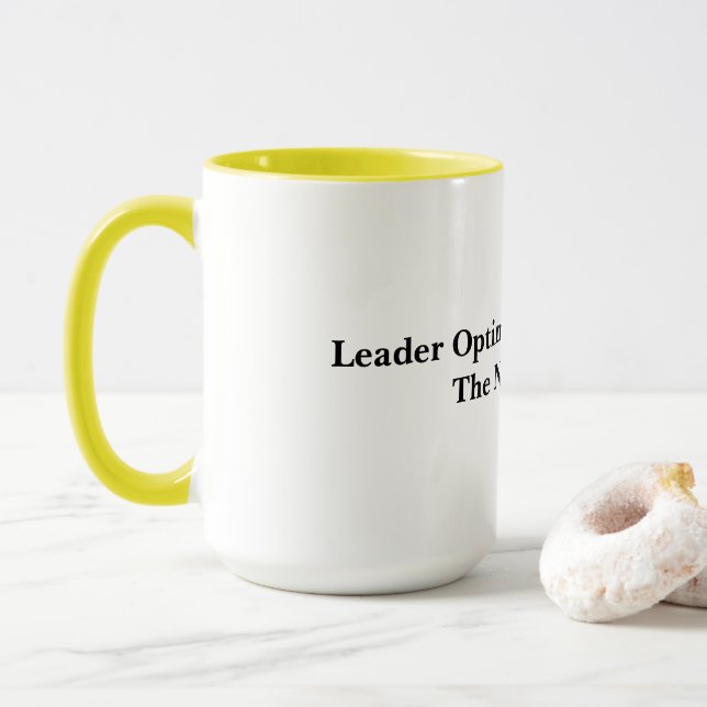 LEADER OPTIMIZING LEADERSHIP - THE NEW L.O.L. MUG (With Donut)