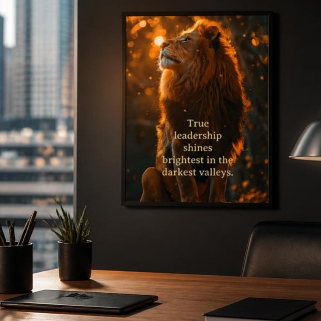 Leadership and Courage Poster (Creator Uploaded)