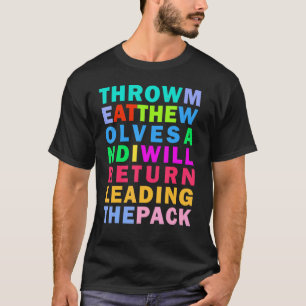Leadership And Management Rainbow Stoicism Quote T-Shirt