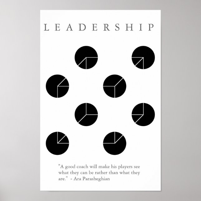LEADERSHIP COACH - Motivational Illusion Print (Front)