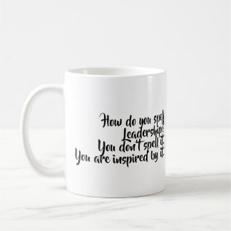 Leadership Inspiration Mug