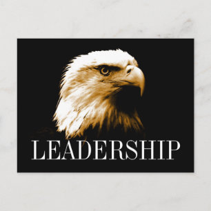 Leadership Motivational Bald Eagle Postcards