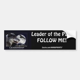 Leadership Motivational Gifts Bumper Sticker