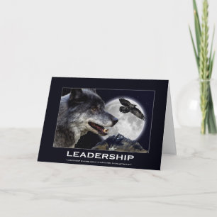 Leadership Motivational Gifts Card