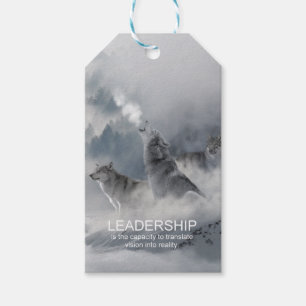 leadership motivational inspirational quote gift tags