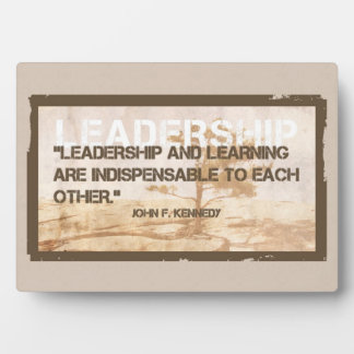 Leadership Plaque