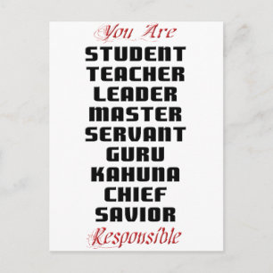 Leadership Postcard
