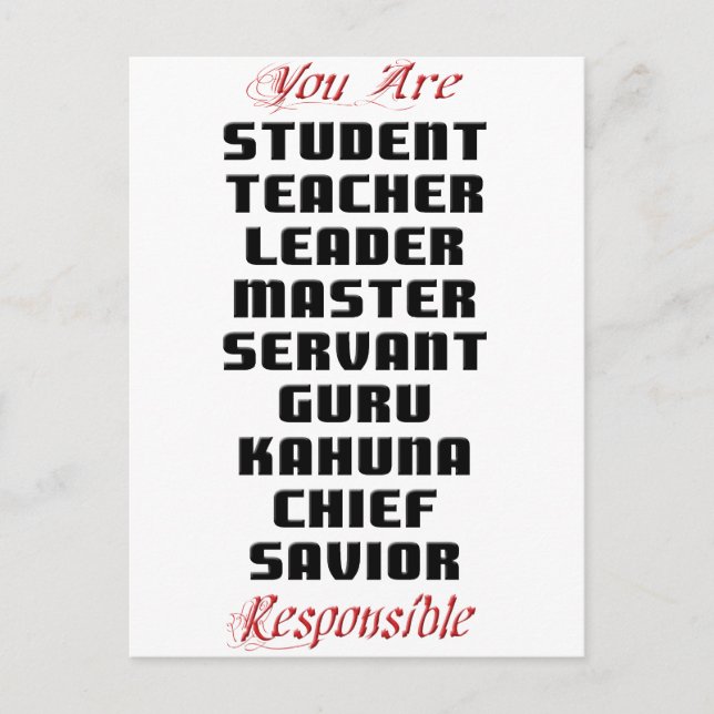 Leadership Postcard (Front)