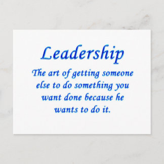 Leadership Postcard
