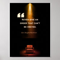 Leadership Posters - Douglas MacArthur