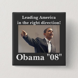 Leading America in ... 15 Cm Square Badge