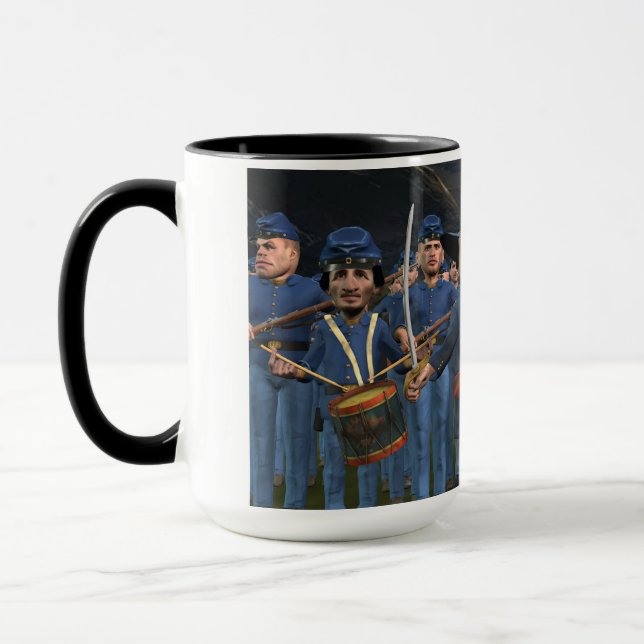 Leading The Charge Mug (Left)