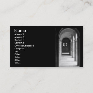 Leading to the gate/ Profile Card