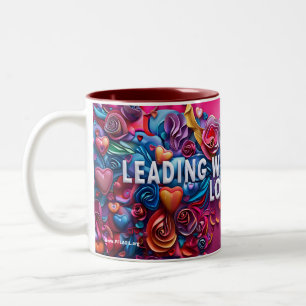 Leading With Love - Blackcurrant Mug