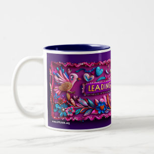 Leading With Love - Blueberry Mug