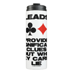 Leads Provide Significant Clues About Key Cards Thermal Tumbler
