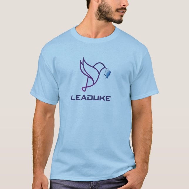 Leaduke Men's Bird Logo T T-Shirt (Front)