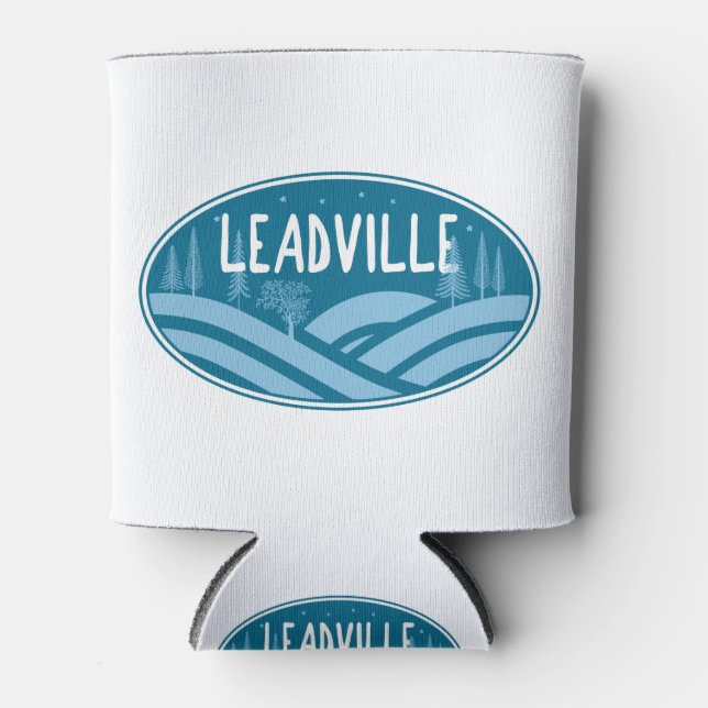Leadville Colorado Outdoors Can Cooler (Front)