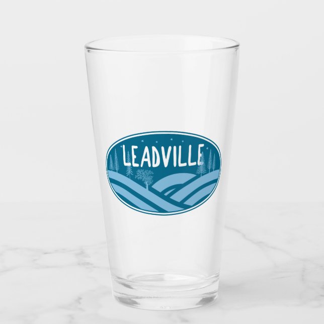 Leadville Colorado Outdoors Glass (Front)