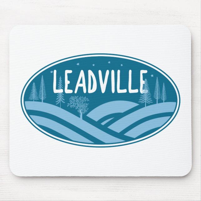 Leadville Colorado Outdoors Mouse Mat (Front)