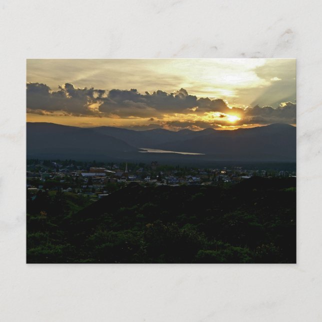 Leadville Sunset Postcard (Front)