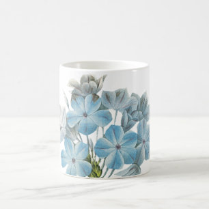 leadwort(Plumbago caerulea) by Redouté Coffee Mug