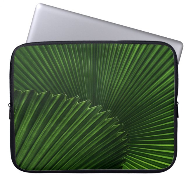 Leaf Background Laptop Sleeve (Front)