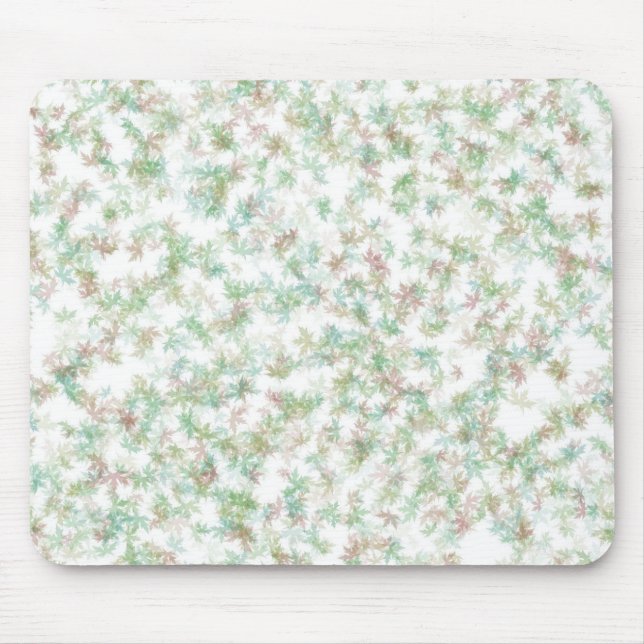 Leaf Background Mouse Mat (Front)