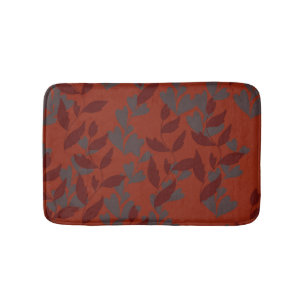 leaf bath mat