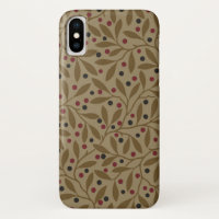 Leaf Berry Classic Colourful Pretty Pattern Art