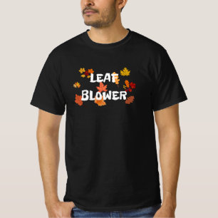 Leaf Blower Fall Costume T-Shirt