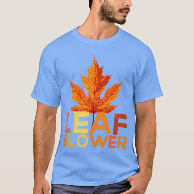 Leaf Blower Halloween - style T-Shirt (Front)