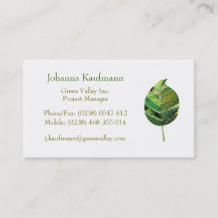 Leaf Business Card