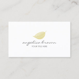 Leaf Business Card