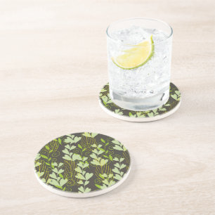 leaf coaster